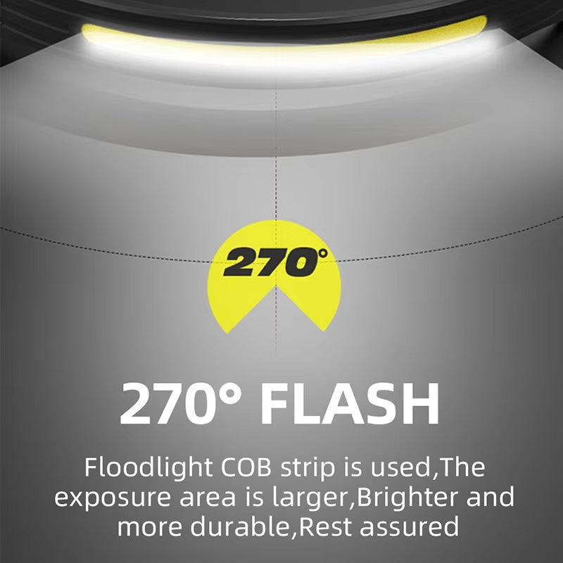 USB Rechargeable Sensor Headlamp – 5-Mode Hands-Free LED Power for Outdoor Adventures